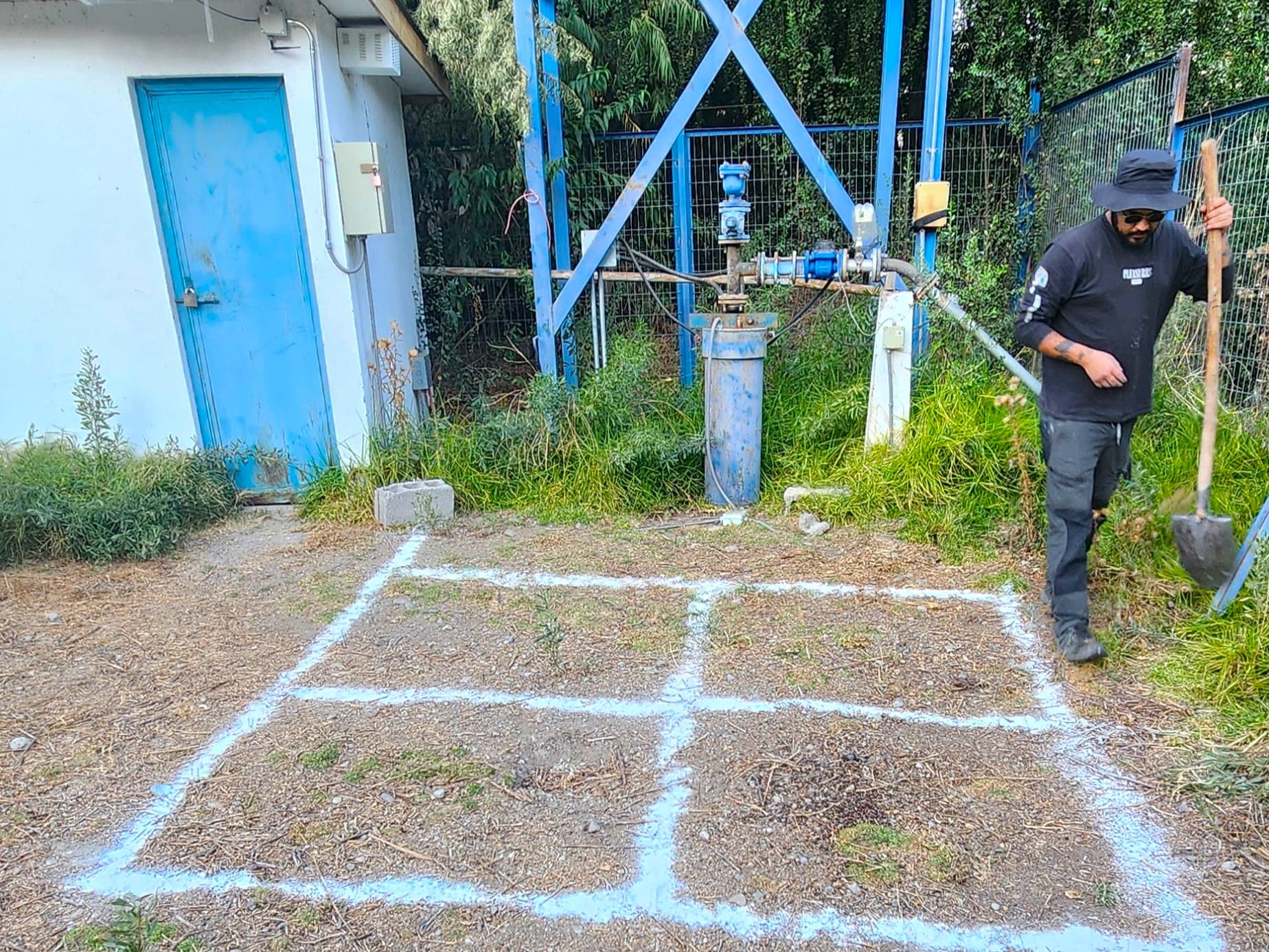 2.- El Queñe - malla a tierra