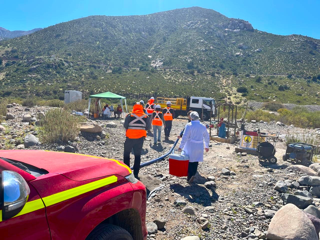6 Muestreo de Agua APR El Arrayán