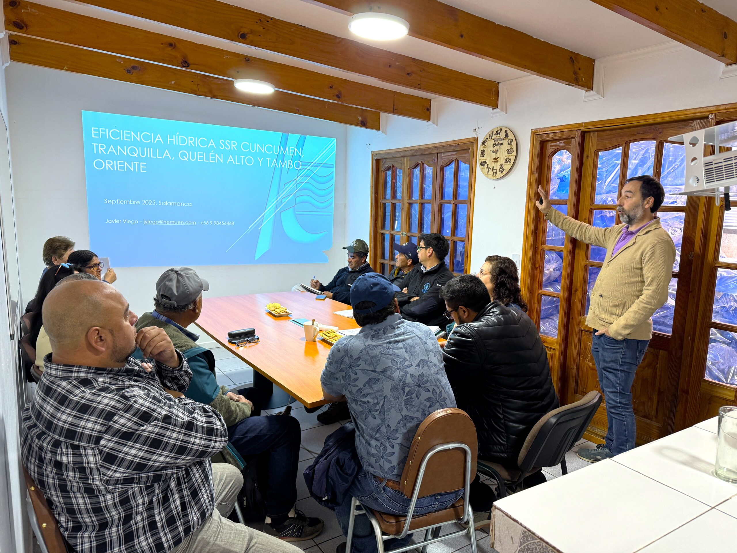 5-modelo hidráulico (Cuncumén, Tambo oriente, Tranquilla y Quelén Alto)