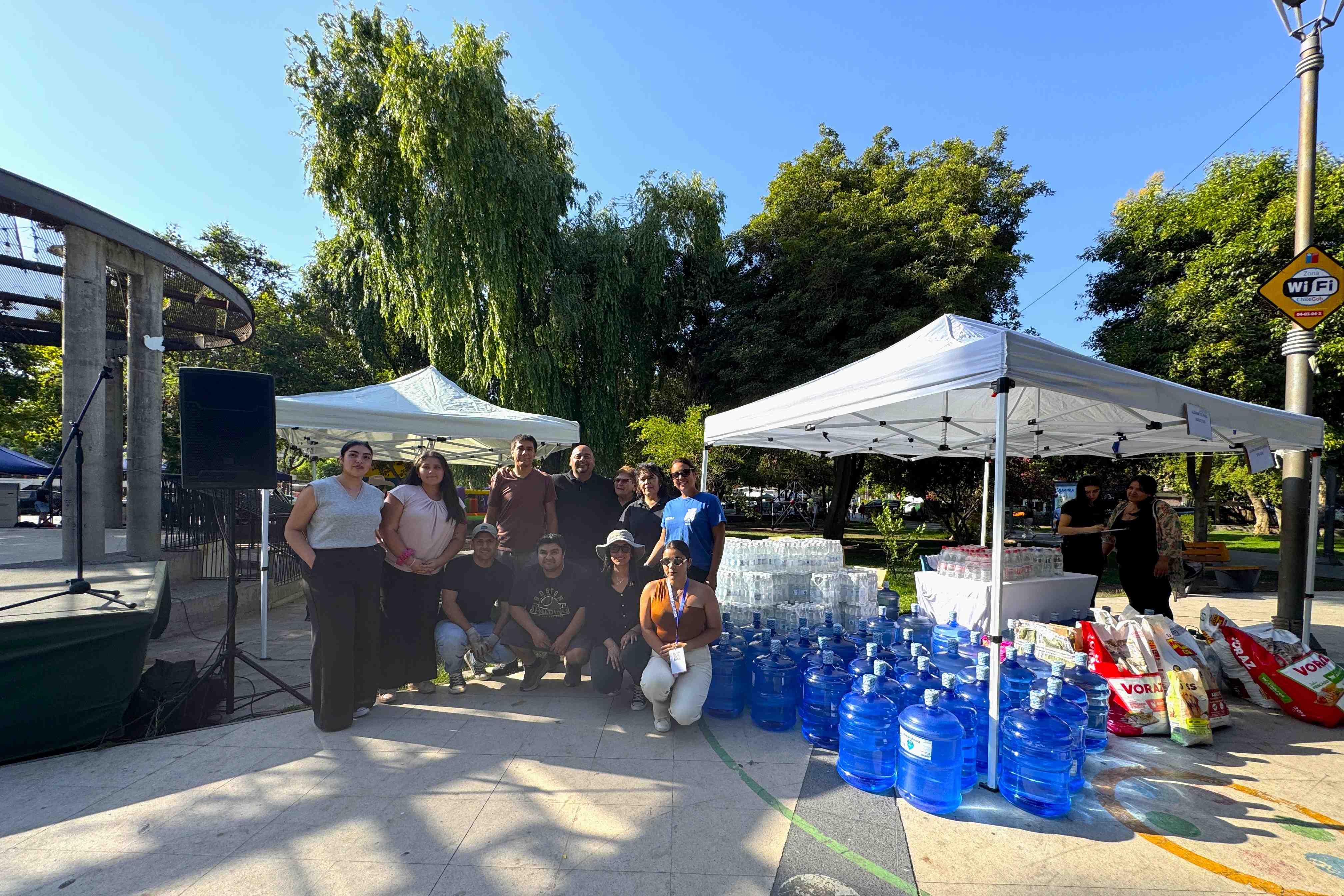 UNIÓN COMUNAL DE COMITÉS DE APR/SSR DE SALAMANCA SE SUMA A CAMPAÑA SOLIDARIA EN APOYO A FAMILIAS DEL SUR DEL PAÍS