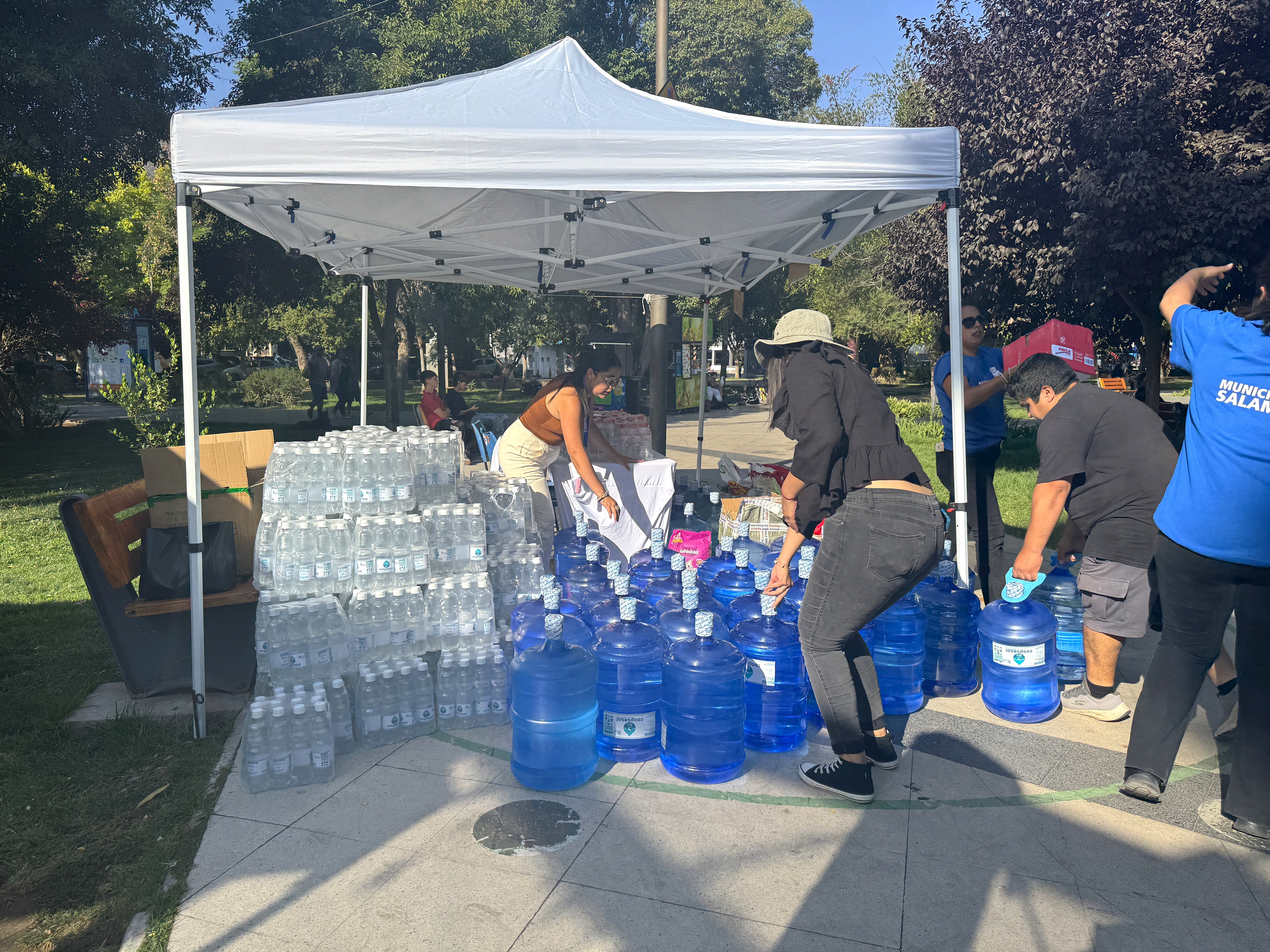 10 Donación UC por Incendio en el sur