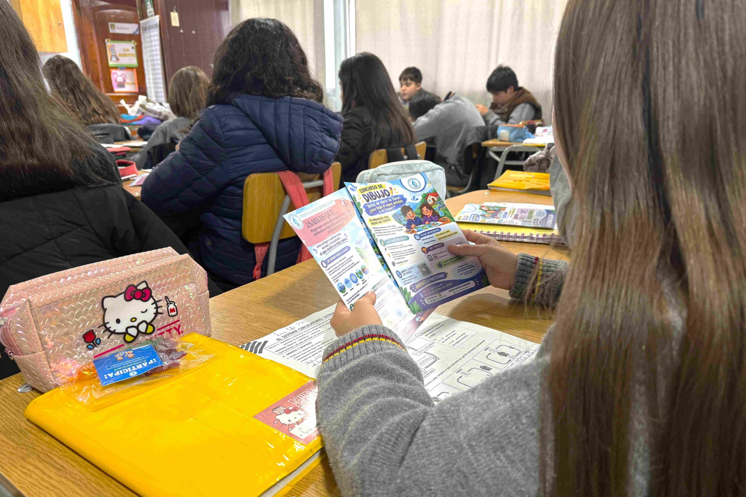 UNIÓN COMUNAL CELEBRA SU 9° ANIVERSARIO CON SU PRIMER CONCURSO DE DIBUJO PARA PROMOVER EL CUIDADO DEL AGUA POTABLE